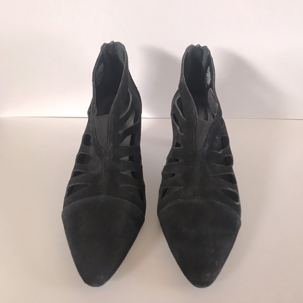 Rockport suede booties.
